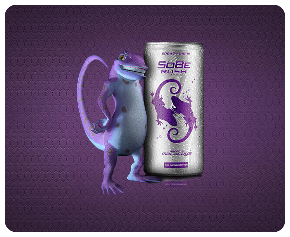 SoBe Rush - contenido en redes