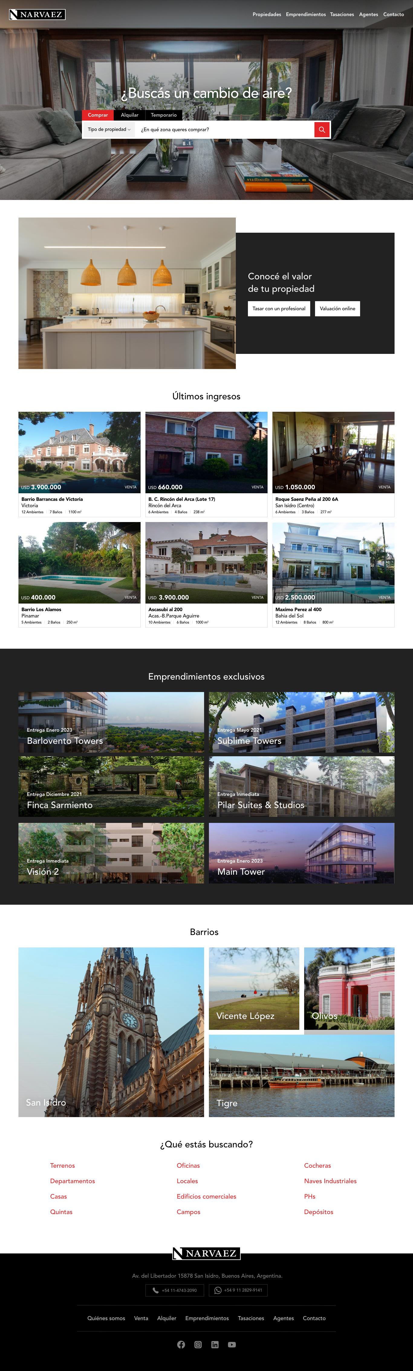 Website Inmobiliaria