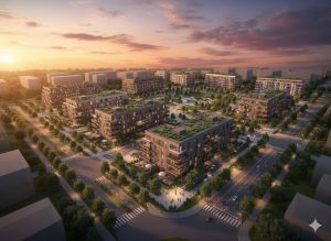 Complejo de edificios en Buenos Aires